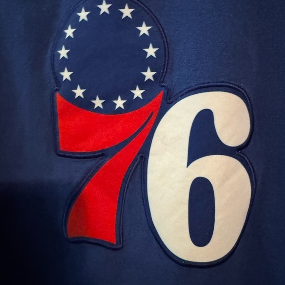 Nike Philadelphia 76ers Zip Up Hoodie - Picture 5 of 6